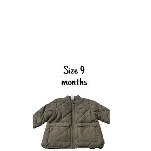 H&M Kids Olive Puffer Jacket